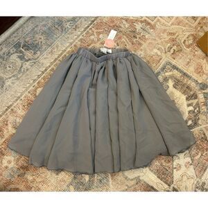 Bailey's Blossom NWT Gray Skirt Sz 18-24 Months